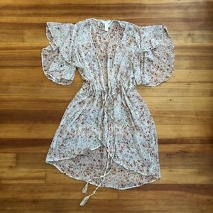 Lauren Conrad Sheer Duster Size OS